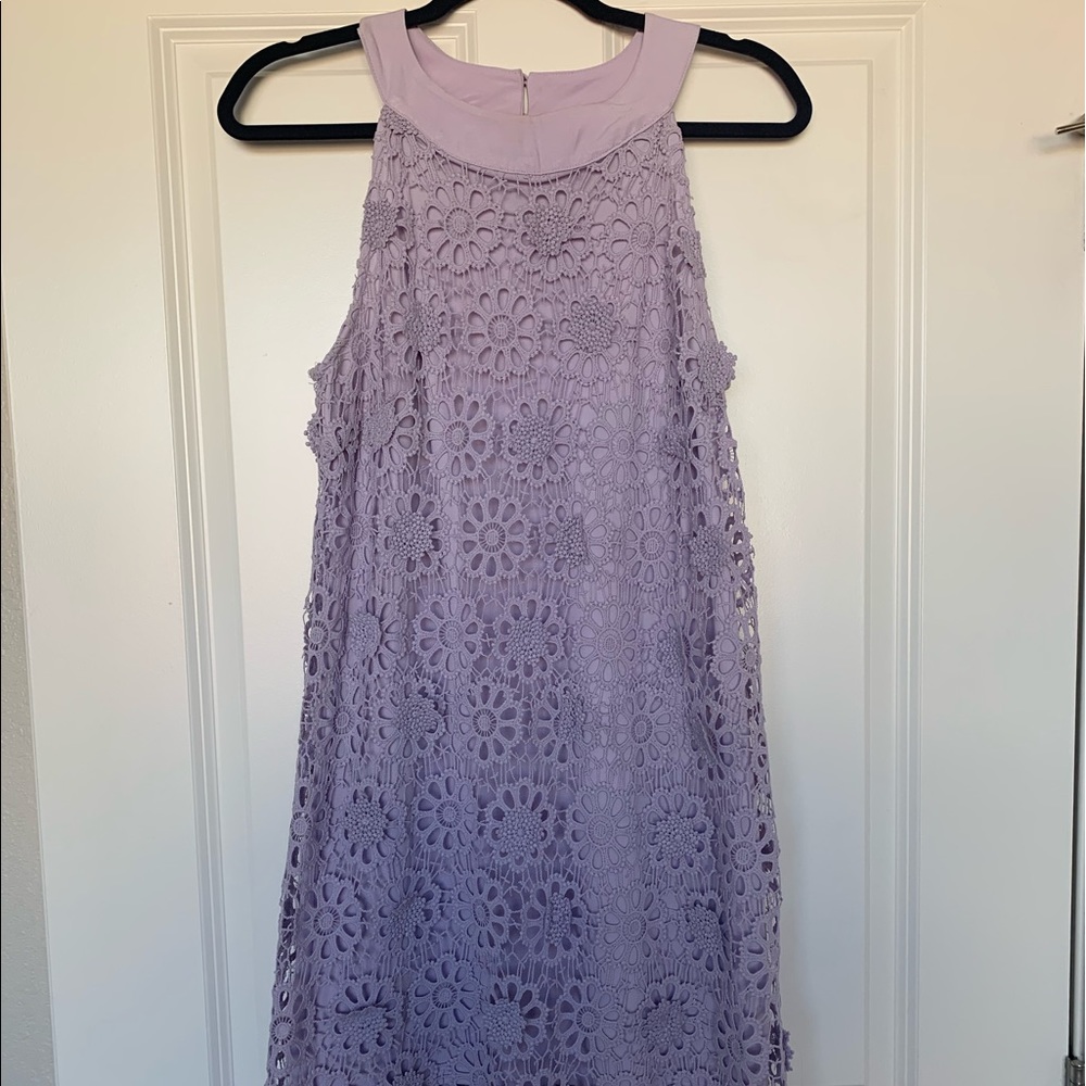 Light purple lace dress